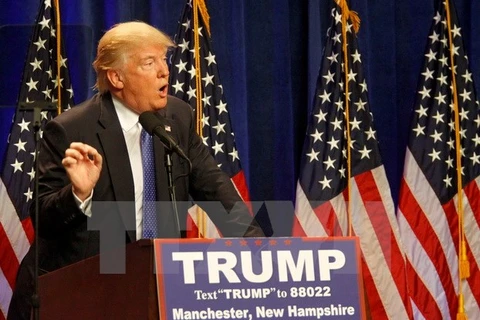 Ứng cử viên Tổng thống Mỹ Donald Trump. (Nguồn: AFP/TTXVN)