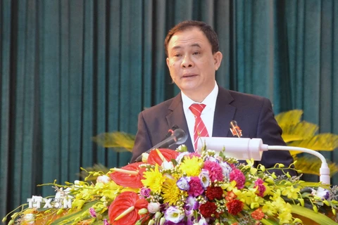 Ông Phạm Duy Cường, Bí thư Tỉnh ủy Yên Bái. (Ảnh: Thế Duyệt/TTXVN)