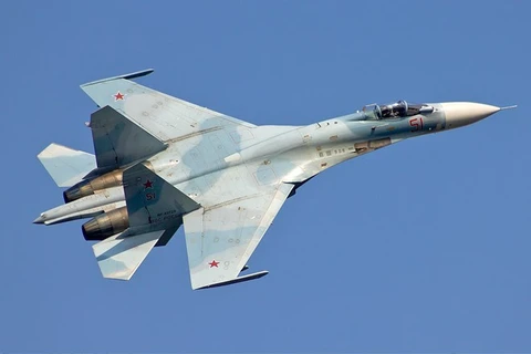 Một chiếc Su-27. (Nguồn: PlaneSpotter)