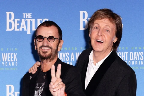 Paul McCartney (phải) và Ringo Starr. (Nguồn: Silverhub)