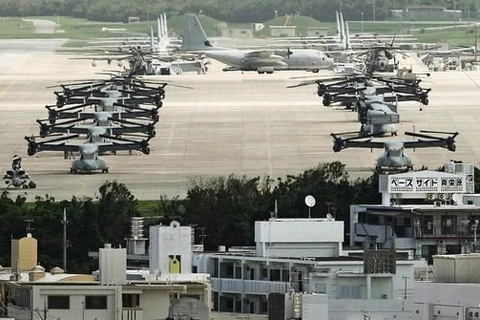 Căn cứ Không quân Futenma. (Nguồn: nikkei.com)