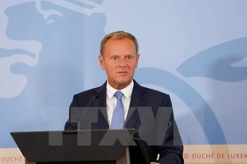 Chủ tịch Hội đồng châu Âu Donald Tusk. (Nguồn: EPA/TTXVN)