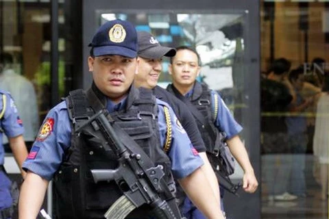 Lực lượng cảnh sát Philippines. (Nguồn: AP)