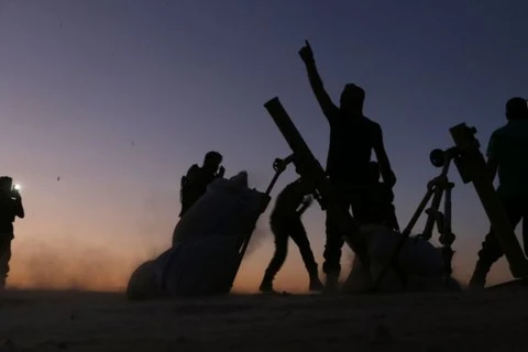 Lực lượng phiến quân ở Dabiq. (Nguồn: AFP)