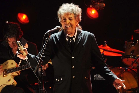 Huyền thoại âm nhạc người Mỹ Bob Dylan. (Nguồn: AP)