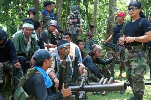 Phiến quân Hồi giáo Abu Sayyaf. (Nguồn: AP)