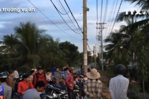 [Video] Nghi can giết bố mẹ vợ ở Thành phố Hồ Chí Minh ra đầu thú