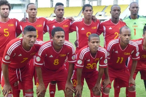 Đội tuyển bóng đá Cuba ở thời điểm hiện tại. (Nguồn: Fifa World Cup)