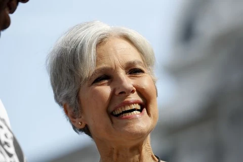 Ứng cử viên Tổng thống Mỹ của Đảng Xanh Jill Stein. (Nguồn: AP)