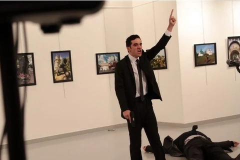 Mevlut Mert Altintas, kẻ đã sát hại Đại sứ Nga Andrei Karlov. (Nguồn: cbsnews)