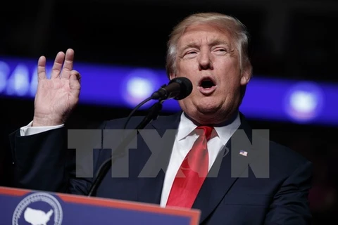Ông Donald Trump tại một sự kiện ở Hershey (Mỹ) ngày 15/12. (Nguồn: AP/TTXVN)