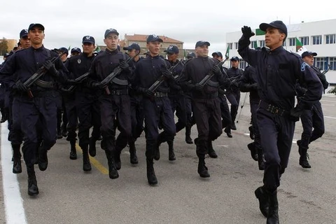 Lực lượng cảnh sát Algeria. (Nguồn: timeslive.co.za)