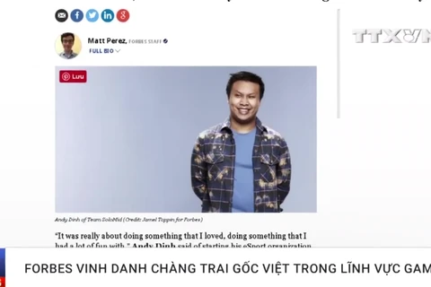 [Video] Forbes vinh danh chàng trai gốc Việt trong lĩnh vực game
