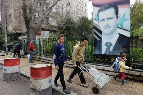 Người dân Damascus thiếu nước sạch trầm trọng. (Nguồn: ibtimes.co.uk)