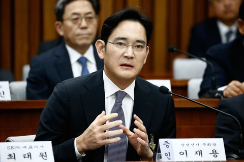 Phó Chủ tịch tập đoàn Samsung, ông Lee Jae-yong. (Nguồn: PRESS POOL)