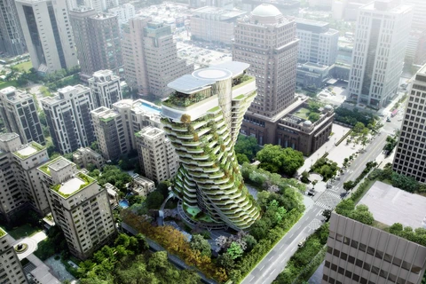 Tòa nhà là ý tưởng của kiến trúc sư Vincent Callebaut. (Nguồn: Vincent Callebaut)