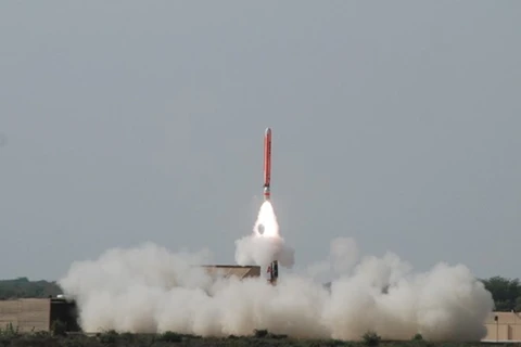 Tên lửa hành trình Babur của Pakistan. ( Nguồn: pakistantoday)