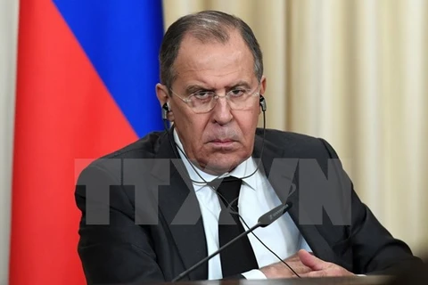 Ngoại trưởng Nga Sergei Lavrov. (Nguồn: AFP/TTXVN)