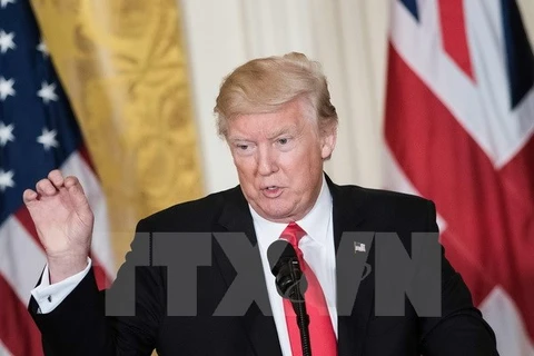 Tổng thống Mỹ Donald Trump. (Nguồn: AFP/TTXVN)