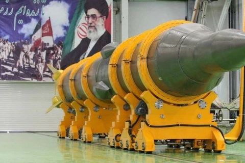 Tên lửa Iran. Ảnh minh họa. (Nguồn: AFP)