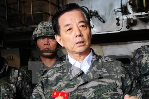 Bộ trưởng Quốc phòng Hàn Quốc Han Min-koo. (Nguồn: EPA/TTXVN) 