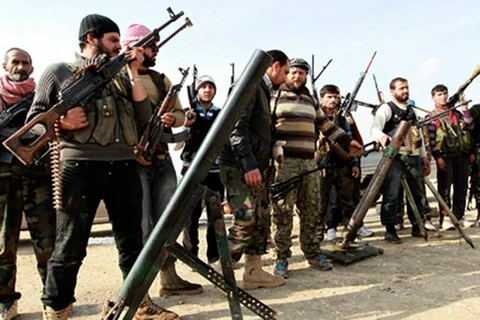 Các phiến quân của Quân đội Syria Tự do. (Nguồn: Reuters)