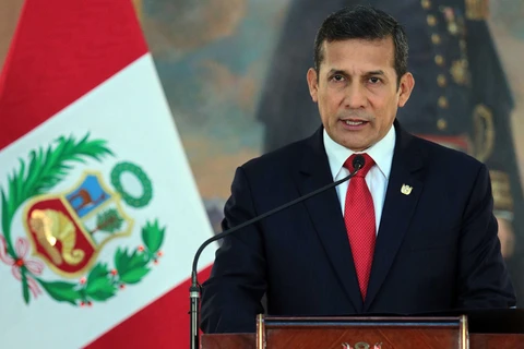Cựu Tổng thống Peru Ollanta Humala. (Nguồn: Peru)