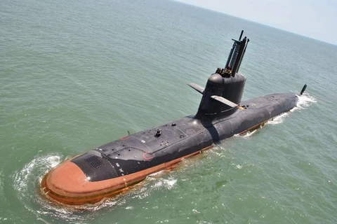 Tàu ngầm Kalvari. (Nguồn: newindianexpress.com)
