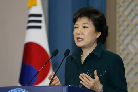 Bà Park Geun-hye. (Nguồn: Getty)