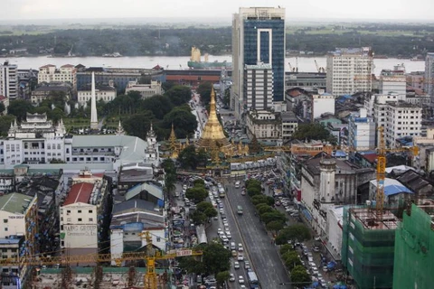 Một góc thành phố Yangon. (Nguồn: Reuters)