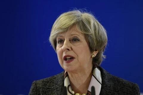 Thủ tướng Anh Theresa May. (Nguồn: AFP)