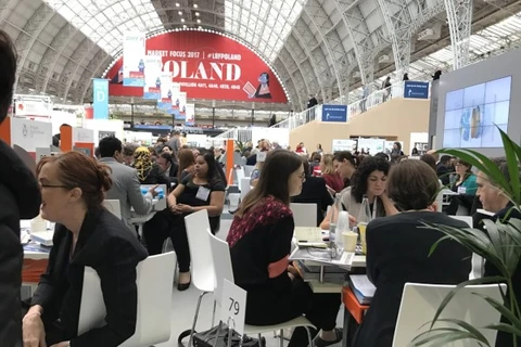 Quảng cảnh Hội chợ sách quốc tế London 2017. (Nguồn: publishersweekly.com)