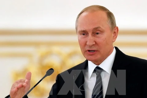 Tổng thống Nga Putin. (Nguồn: EPA/TTXVN)