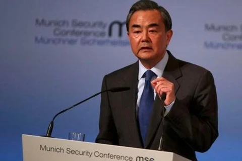 Ngoại trưởng Trung Quốc Vương Nghị. (Nguồn: Reuters)