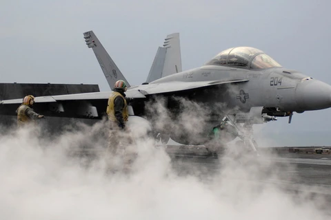 Máy bay chiến đấu F/A-18 của Hải quân Mỹ. (Nguồn: Boeing)