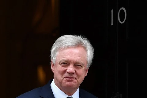 Bộ trưởng phụ trách Brexit David Davis. (Nguồn: AFP/TTXVN)