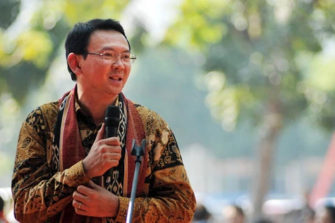 Thị trưởng thủ đô Jakarta của Indonesia, ông Basuki Tjahaja Purnama. (Nguồn: Portal Jakartasatu)