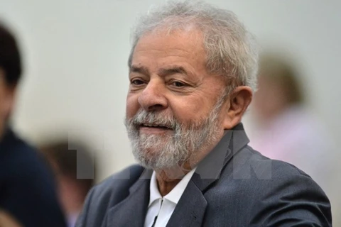Cựu Tổng thống Brazil Lula da Silva. (Nguồn: AFP/TTXVN)