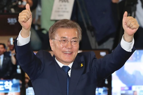Tân Tổng thống Hàn Quốc Moon Jae-​in. (Nguồn: CNN)