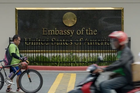 Đại sứ quán Mỹ tại Philippines. (Nguồn: AFP)