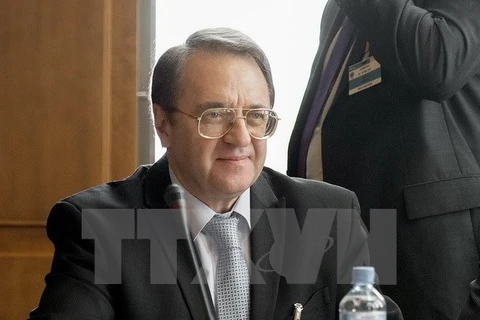 Thứ trưởng Ngoại giao Nga Mikhail Bogdanov. (Ảnh: AFP/TTXVN)