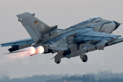 Máy bay do thám Tornado của Đức cất cánh từ căn cứ không quân ở Incirlik, Thổ Nhĩ Kỳ ngày 5/1. (Nguồn: EPA/TTXVN)