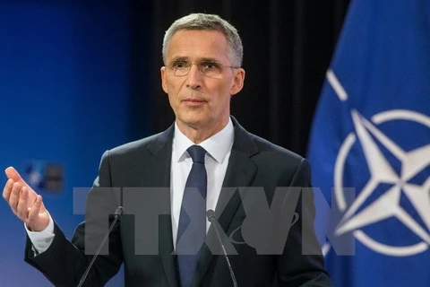 Tổng thư ký NATO Jens Stoltenberg. (Nguồn: EPA/TTXVN)
