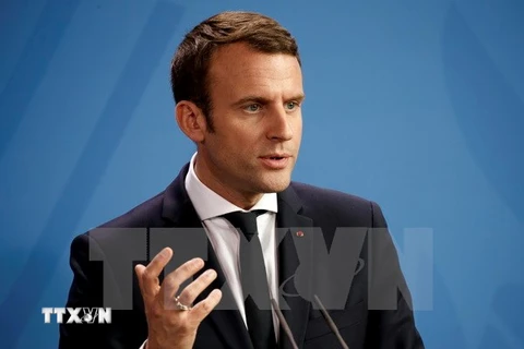 Tân Tổng thống Emmanuel Macron. (Nguồn: EPA/TTXVN)
