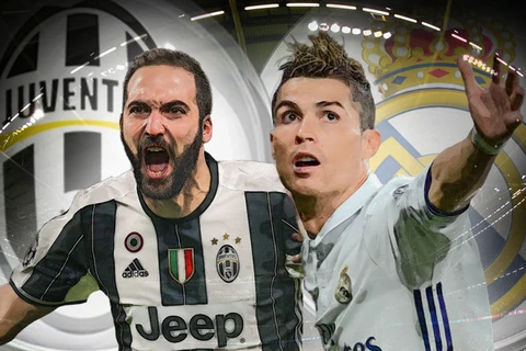 Những ngôi sao hàng đầu của Juventus và Real sẽ hứa hẹn tạo ra một trận cầu hấp dẫn. (Nguồn: skysports.com)
