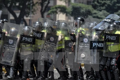 Tình hình ở Venezuela đang hết sức căng thẳng. Ảnh minh họa. (Nguồn: AFP/TTXVN)