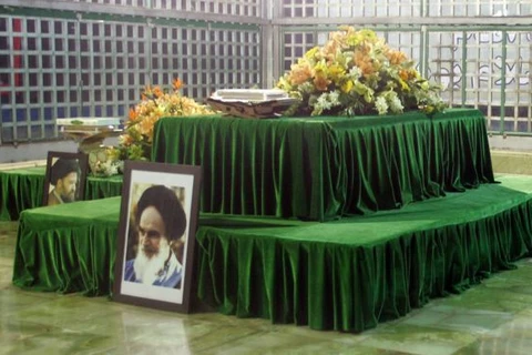 Lăng mộ của cố lãnh đạo tối cao cách mạng Iran Ruhollah Khomeini. (Nguồn: AFP)