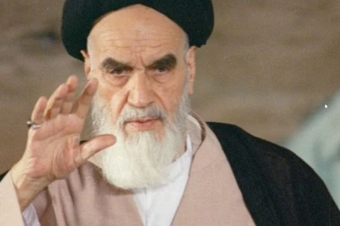 Lãnh đạo tối cao cách mạng Iran Ruhollah Khomeini. (Nguồn: AP)