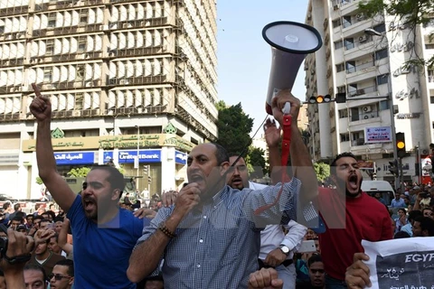 Một vụ biểu tình ở Cairo. Ảnh minh họa. (Nguồn: AFP/TTXVN)