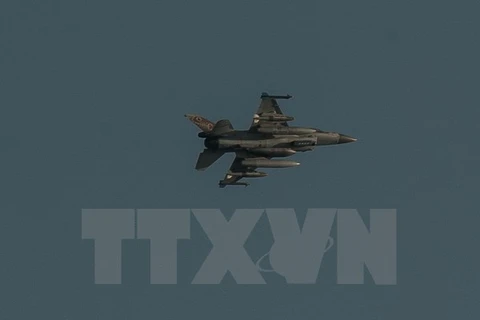 Máy bay chiến đấu F-16 của Israel. (Nguồn: THX/TTXVN)